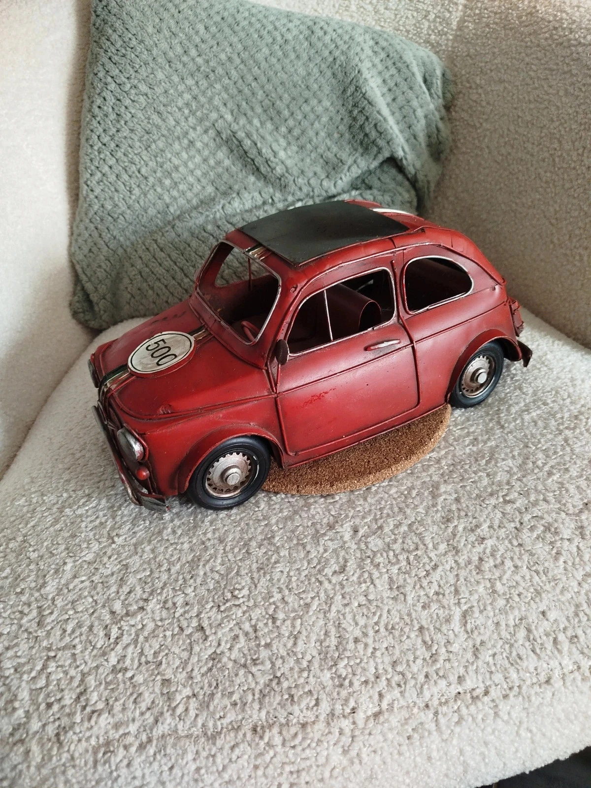 Carro de metal Fiat 500 – photo 2